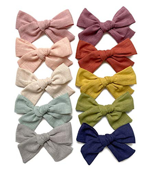 Big Hair Bow Clips Barrettes Hair Alligator Clips for Toddlers Little Girls School Girls teens by Cherssy Big Hair Bow Clips Barrettes Hair Alligator Clips for Toddlers Little Girls School Girls teens by Cherssy