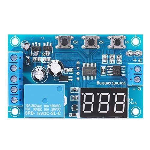 5/12 /24V 010A DC Current Detection Module Current Sensing Module Overcurrent Protection Relay Module 12V