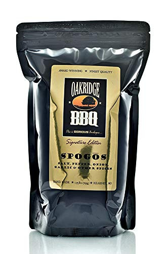 Oakridge BBQ Signature Edition SPOGOS Brisket Rub Cook Like a Pro With the Perfect Blend of Spices Seasoning and Flavor 1 75 Pounds