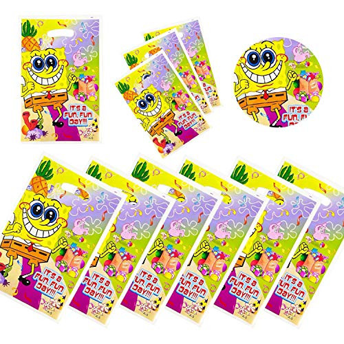 SpongeBob SquarePants gift bags SpongeBob SquarePants themed party decoration 30pc SpongeBob SquarePants birthday party decoration