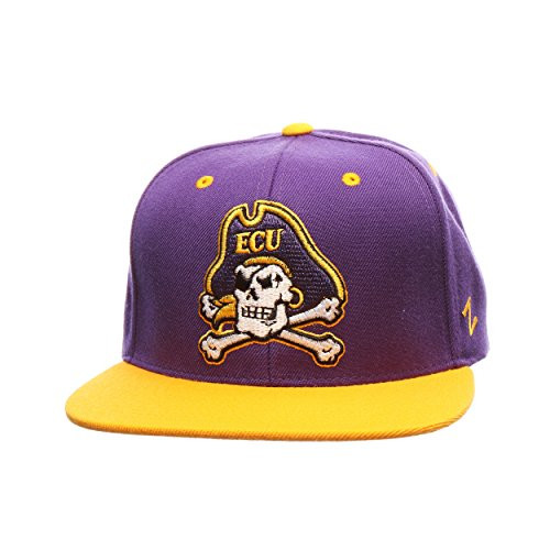 Zephyr East Carolina Pirates Super Star 32/5 Adjustable Snapback Cap  NCAA Flat Bill Baseball Hat