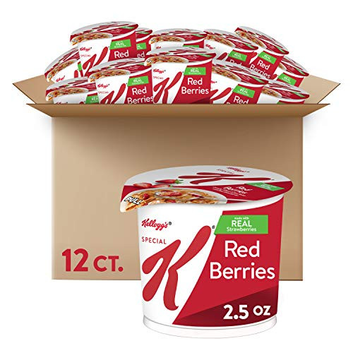 Kellogg s Special K Red Berries Cereal in a Cup Portable Breakfast Bulk Size Pack of 12 2 5 oz Cups Kellogg s Special K Red Berries Cereal in a Cup Portable Breakfast Bulk Size Pack of 12 2 5 oz Cups