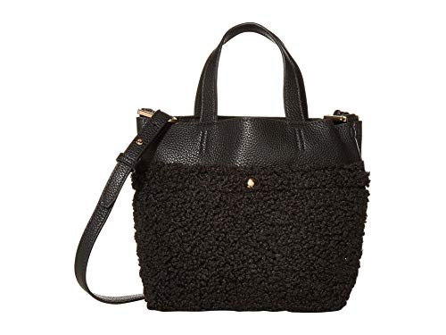 Steve Madden Bsahri Faux Shearling Mini Satchel Black One Size