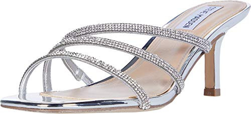 Steve Madden Luminous Heeled Sandal Rhinestone 7 M