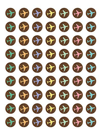 Teacher Created Resources Travel The Map Airplanes Mini Stickers TCR8563