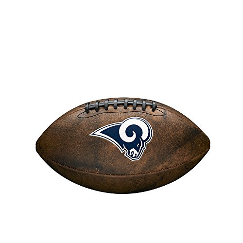 NFL Junior Throwback Team Logo Football  Los Angeles Rams