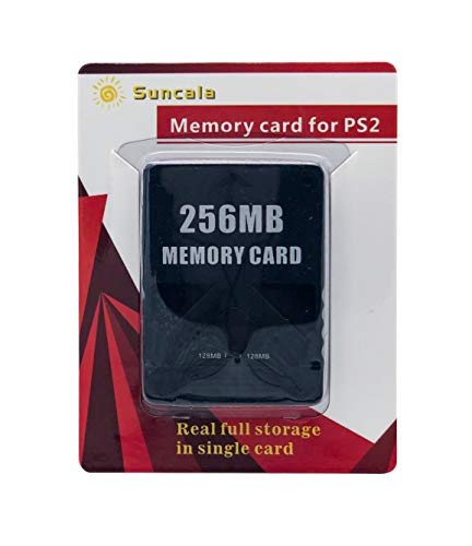 Suncala 256MB Memory Card for Playstation 2 High Speed Memory Card for Sony PS2