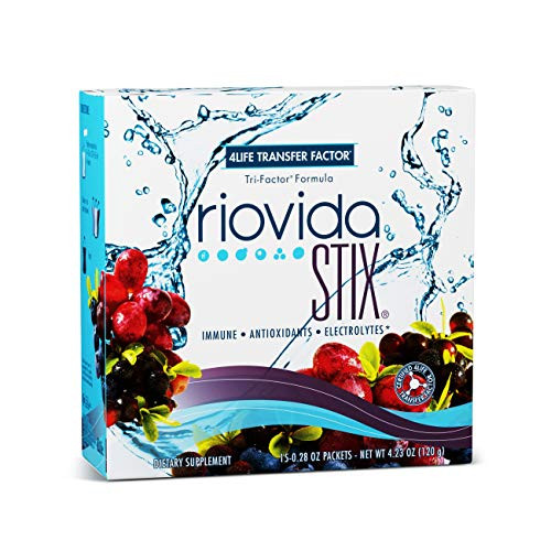 4Life  Transfer Factor RioVida TriFactor Formula  Immune Support / Antioxidants  15 Stick Packs