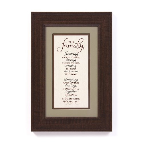 James Lawrence 3581 Our Family Framed Wall Art