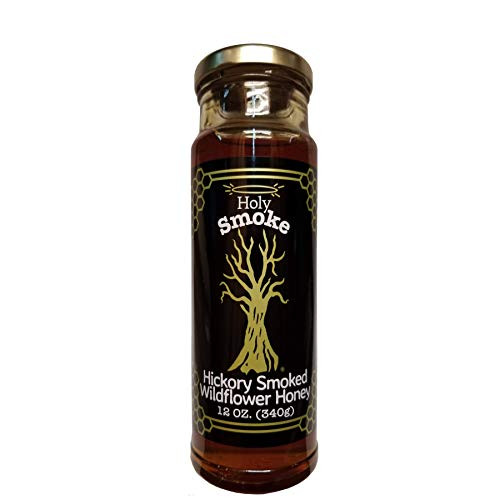 Holy Smoke Hickory Smoked Wildflower Honey  12 Ounce