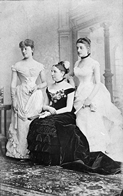 Taft Family 1884 Nfamily Of American President William Taft Left To Right SisterInLaw Maria Herron Mother Louise And Sister Fanny Photograph 1884 Poster Print by 18 x 24 Taft Family 1884 Nfamily Of American President William Taft Left To Right SisterInLaw Maria Herron Mother Louise And Sister Fanny Photograph 1884 Poster Print by 18 x 24