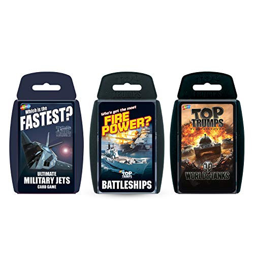 Ultimate Military Top Trumps Card Game Bundle