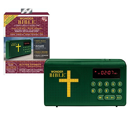 Wonder Bible Spanish - Biblia Reina-Valera 1960, The Talking King James Bible Audio Player in Spanish, As Seen on TV
