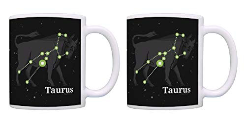 Taurus Gifts Taurus Constellation Zodiac Mugs Taurus Presents 2 Pack Gift Coffee Mugs Tea Cups Multi Taurus Gifts Taurus Constellation Zodiac Mugs Taurus Presents 2 Pack Gift Coffee Mugs Tea Cups Multi