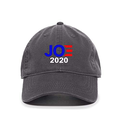 Joe Biden 2020 President Election Campaign Baseball Cap Embroidered Cotton Adjustable Dad Hat Charcoal