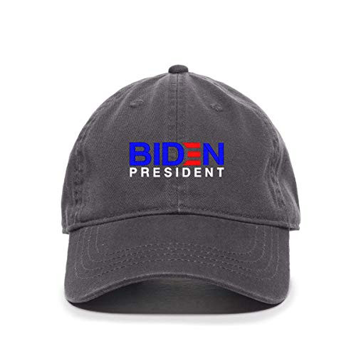 Joe Biden 2020 for President Election Campaign Baseball Cap Embroidered Cotton Adjustable Dad Hat Charcoal