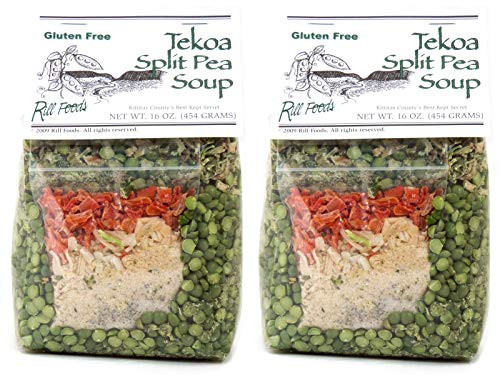 Rill Foods Tekoa Split Pea Soup Mix 16 oz each 2Pack