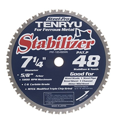 TENRYU 71/4In x 48CT Metal SteelPro