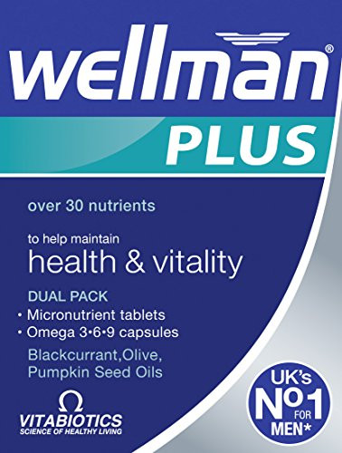 Vitabiotics Ltd Vitabiotics Wellman Plus 56 Tablets/Capsules