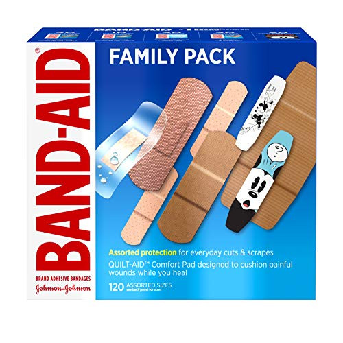 BandAid Brand Adhesive Bandage Variety Pack for First Aid and Wound Care Assorted Sizes 120 ct BandAid Brand Adhesive Bandage Variety Pack for First Aid and Wound Care Assorted Sizes 120 ct