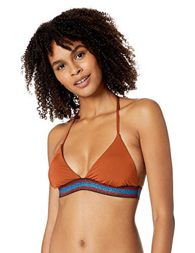 Bikini Lab Junior s Triangle Halter Bikini Swimsuit Top Sienna Extra Large