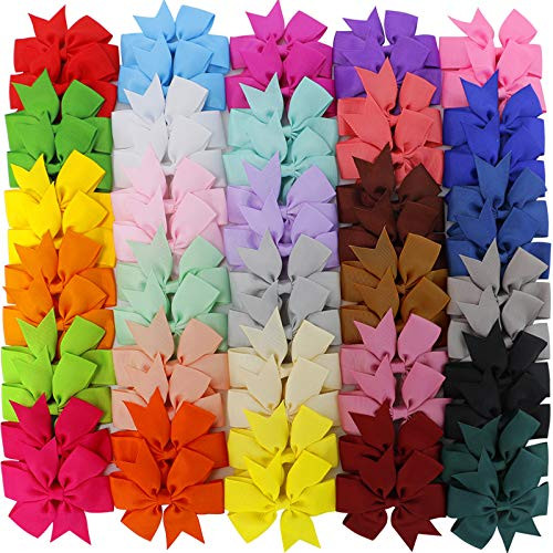 60Piece Grosgrain Ribbon Pinwheel Hair Bows Boutique Bow Alligator Clips For Girls Toddlers Teens Gifts In Pairs 60Piece Grosgrain Ribbon Pinwheel Hair Bows Boutique Bow Alligator Clips For Girls Toddlers Teens Gifts In Pairs