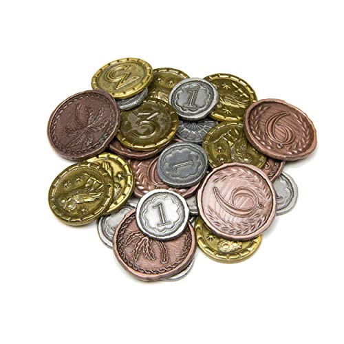The Broken Token Dueling Metal Coins for 7 Wonders Duel 31  Novelty Coins