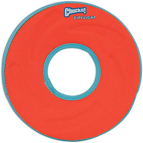 Chuckit Zipflight Amphibious Flying Ring  Assorted Medium  8  Diameter 2 Pack