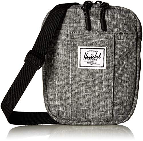 Herschel Cruz Cross Body Bag Raven Crosshatch 0 5L