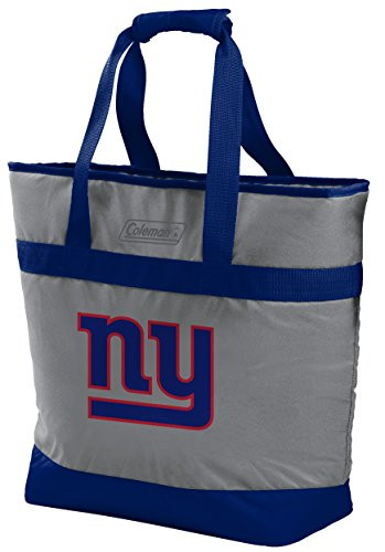 NFL 30 Can Soft Sided Tote Cooler New York Giants