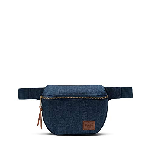 Herschel Fifteen Waist Pack Indigo Denim Crosshatch 2 0L