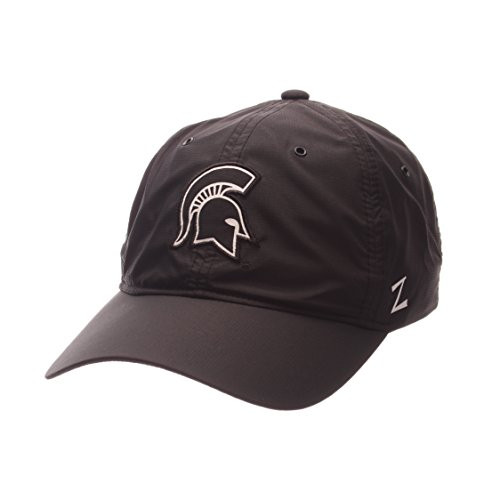 NCAA Zephyr Michigan State Spartans Mens Darklite Performance Hat Adjustable Black