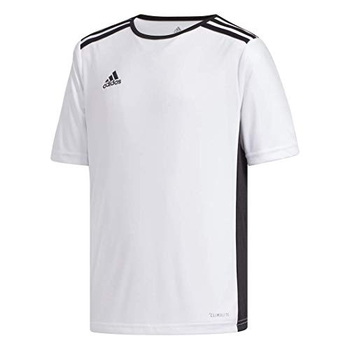 adidas Kids  Entrada 18 Jersey White/Black XLarge