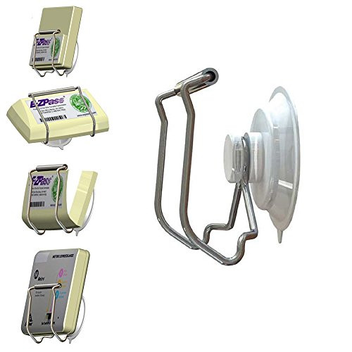 EZ Pass Toll Tag Holder  Heat  Cold Resistant Fits Mini and Old EZ Pass I Pass I Zoom PalPass Hard case and FasTrak Transponders