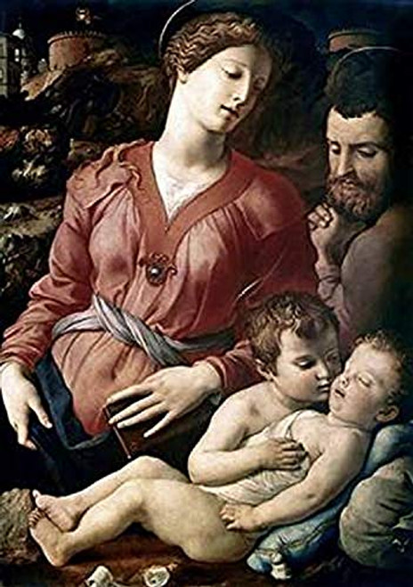 Posterazzi The Family Poster Print by Agnolo Bronzino 20 x 28 Posterazzi The Family Poster Print by Agnolo Bronzino 20 x 28