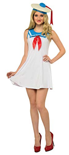 Rubie s Women s Ghostbusters Classic Stay Puft Costume Dress As Shown Medium