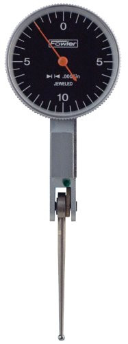 Fowler 52562782 Black Face Dial Test Indicator 0 020  Maximum Measuring Range 0 0005  Graduation Interval 1  Diameter