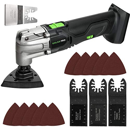 GALAX PRO Oscillating Tool 6 Variable Speed Oscillating Multi Function Power Tool Kit Oscillating Angle4° Tool Only