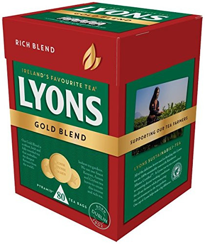 Lyons Gold 80 Tea Bags  Fast