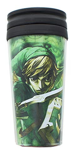 JUST FUNKY The Legend of Zelda Link and Zelda Travel Mug