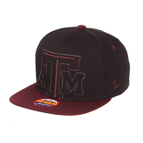 NCAA Zephyr Texas AM Aggies Youth Halftime Kid Hat Youth Adjustable Black