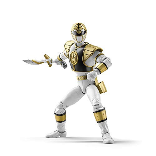 Hasbro Power Rangers Lightning Collection 6-Inch Mighty Morphin White Ranger Collectible Action Figure Hasbro Power Rangers Lightning Collection 6-Inch Mighty Morphin White Ranger Collectible Action Figure