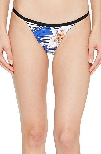 Rip Curl Junior s Hot Shot Banded Pant Bikini Bottom White/White M