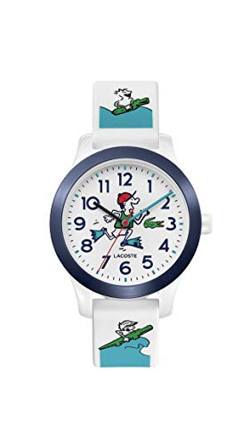 Lacoste Kids  Lacoste 12 12 Quartz Watch with Silicone Strap White and Blue 14 Model 2030029