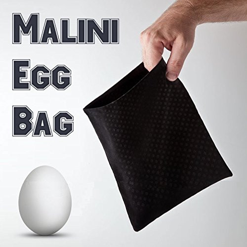 MilesMagic Magician s Malini Eggs Bag with Egg Vanishing Routines Real Stage Magic Trick