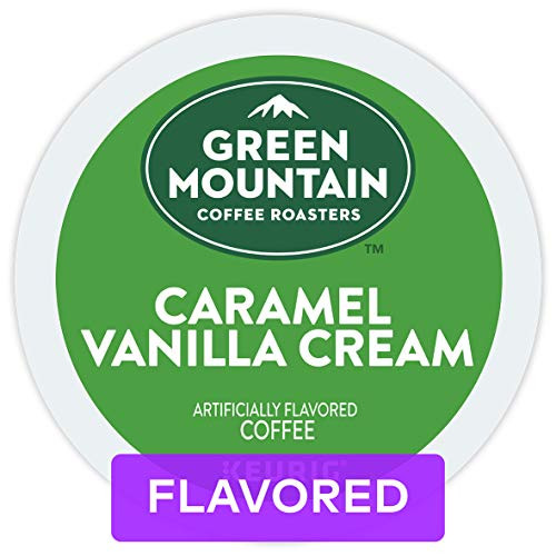 Green Mountain Coffee Roasters Caramel Vanilla Cream Keurig KCup Coffee 12 ct