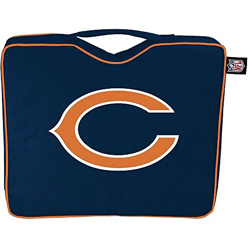 NFL Lightweight Stadium Bleacher Seat Cushion with Carrying Strap Chicago Bears NFL Lightweight Stadium Bleacher Seat Cushion with Carrying Strap Chicago Bears