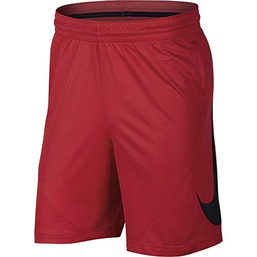 NIKE Men s HBR Basketball Shorts University Red/Black/White/White Large