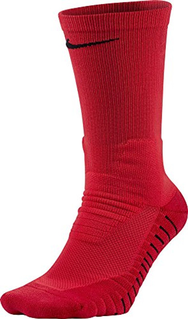 Nike VPR Crew Sock University Red/Black LG Men s Shoe 812 Women s Shoe 1013