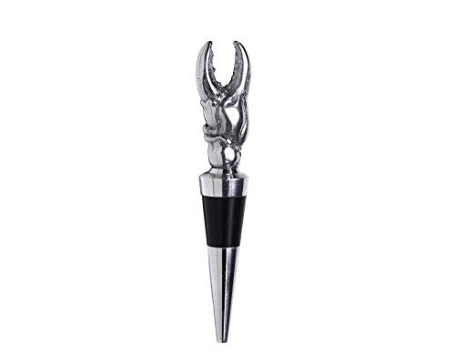 Arthur Court Designs Aluminum Blue Crab Bottle Stopper